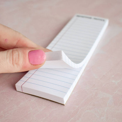Reading Notes Bookmark Notepad