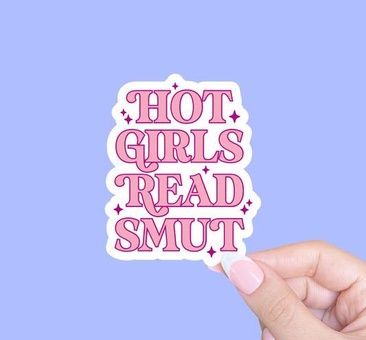 Hot Girls Read Smut Sticker