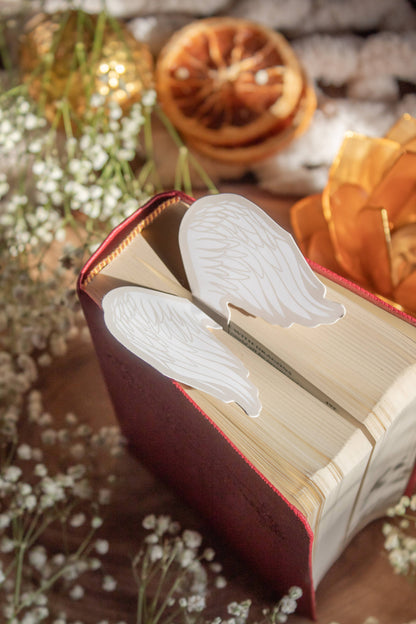 3D Angel Wings Bookmark
