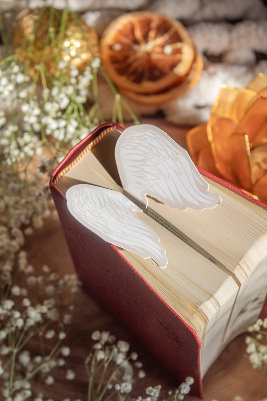 3D Angel Wings Bookmark