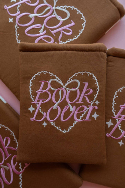 Brown Book Lover Book/E-Reader Sleeve