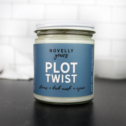 Plot Twist 9 oz Candle