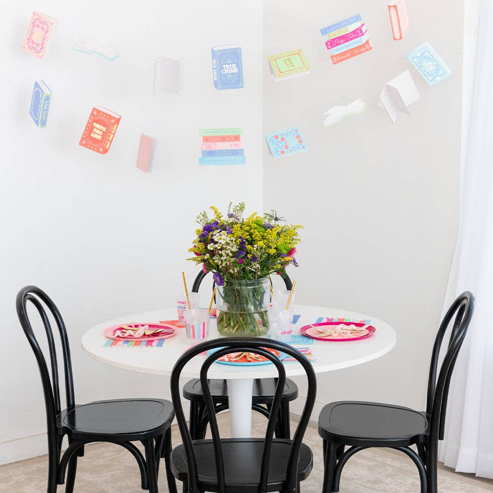 Book Club Banner Decor