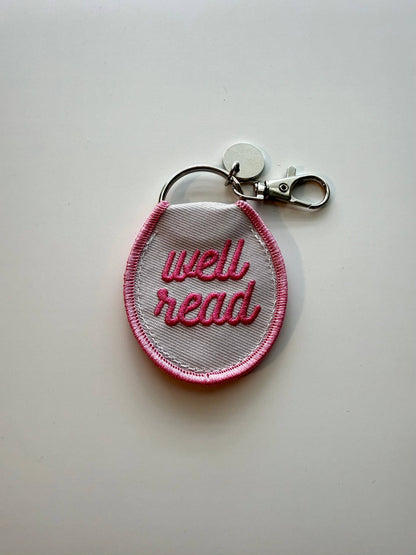 Well Read Keychain/ Bag Charm
