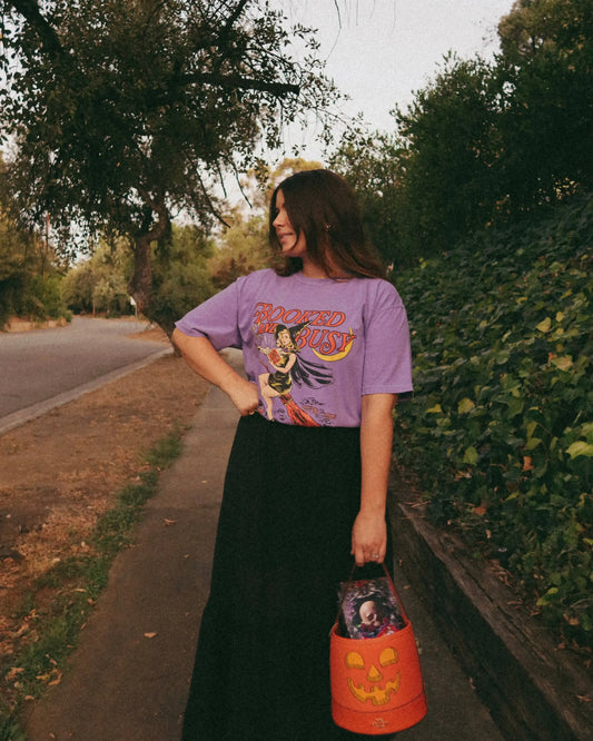 Booked & Busy Witch T-shirt