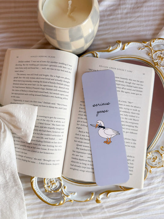 Serious Goose Bookmark
