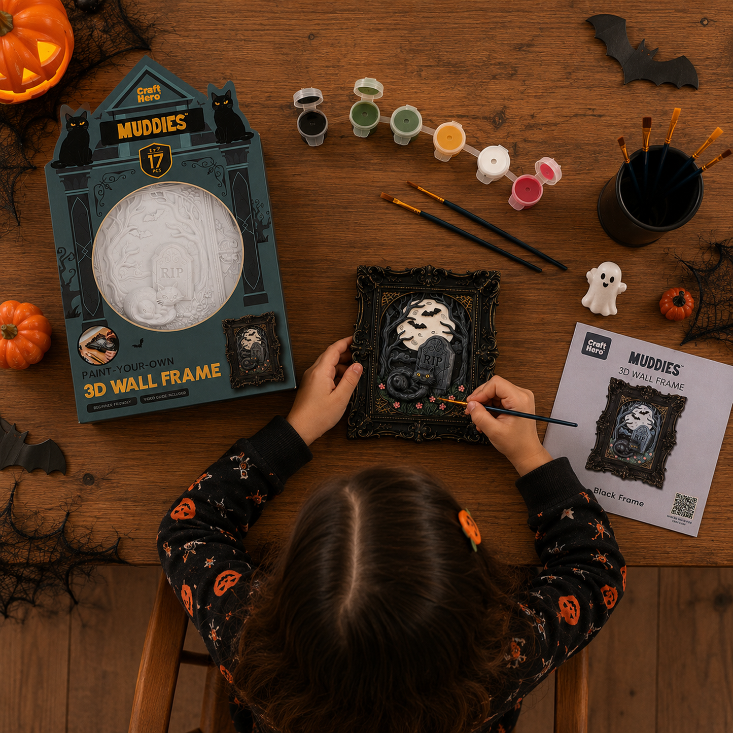 Halloween 3D Paint Kit | Watcher of the Wake | DIY