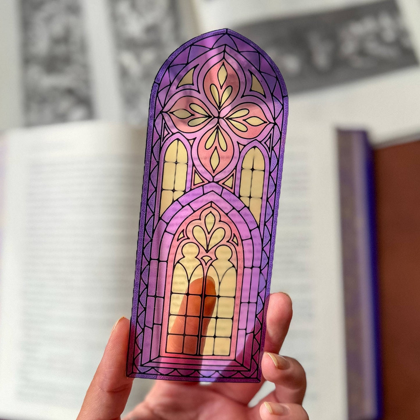 P&G Stained Glass Like Bookmark