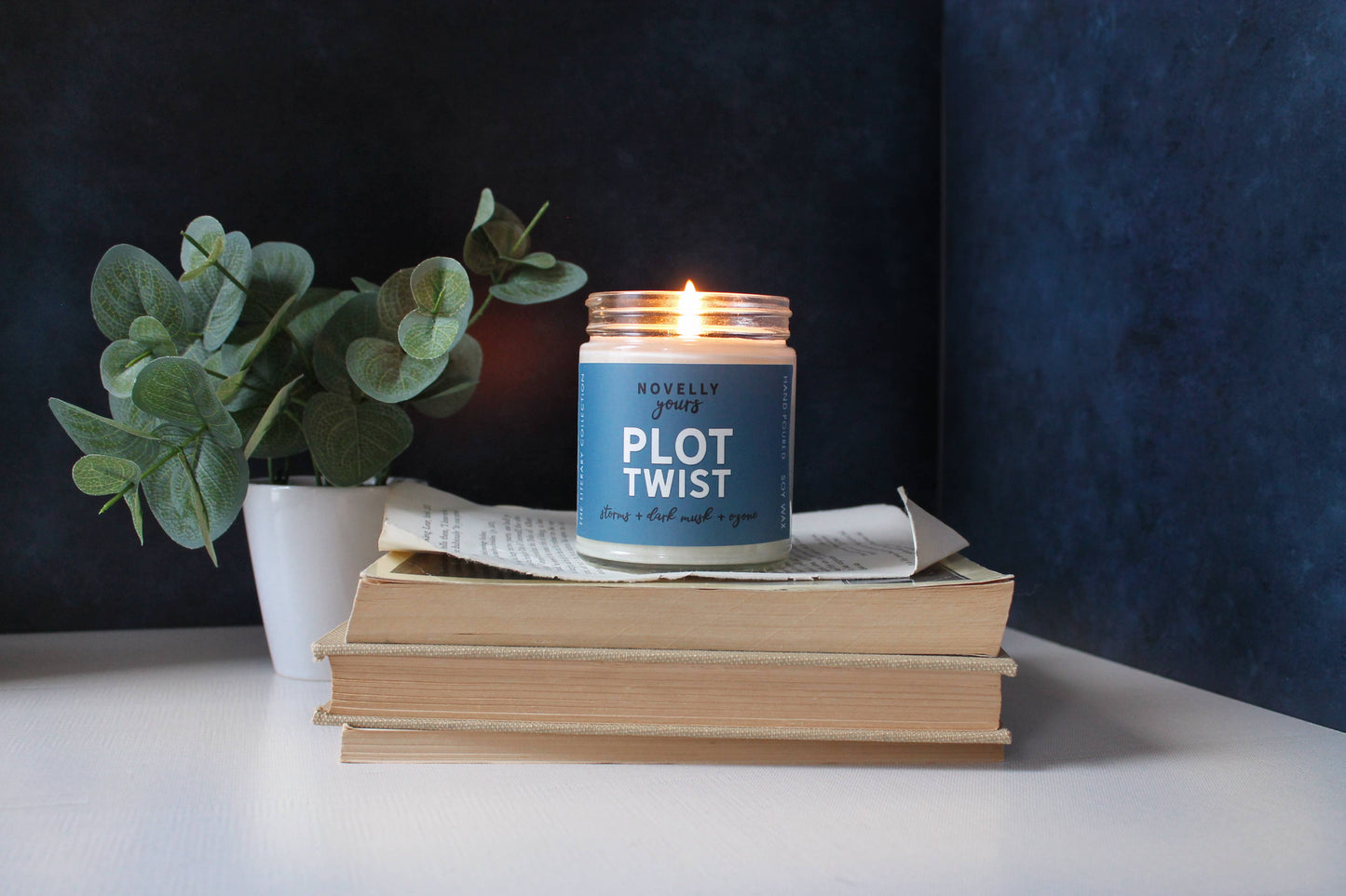 Plot Twist 9 oz Candle