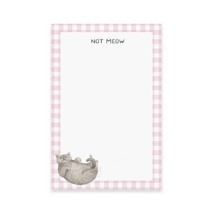 Not Meow Notepad