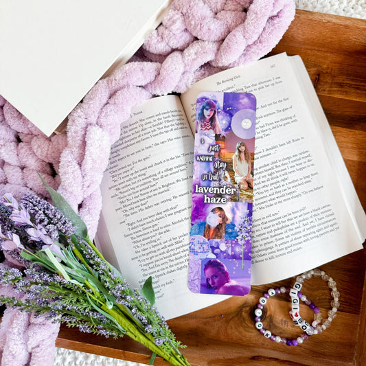 Lavender Vibes Bookmark