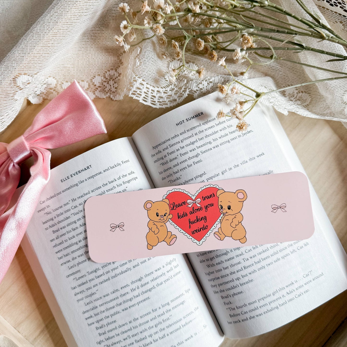 Leave Trans Kids Alone Bookmark