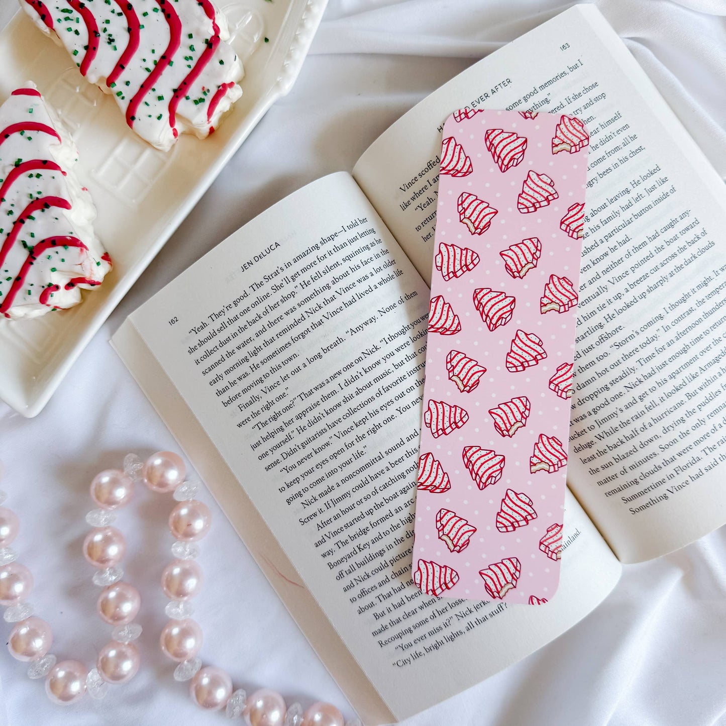 Christmas Tree Cake Bookmark