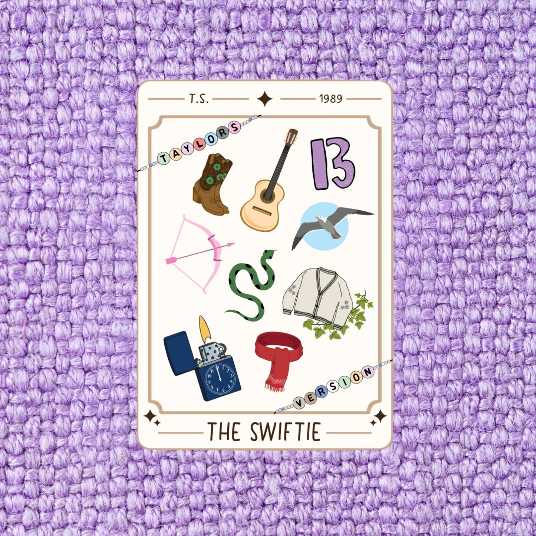 The Swiftie Tarot Card Sticker