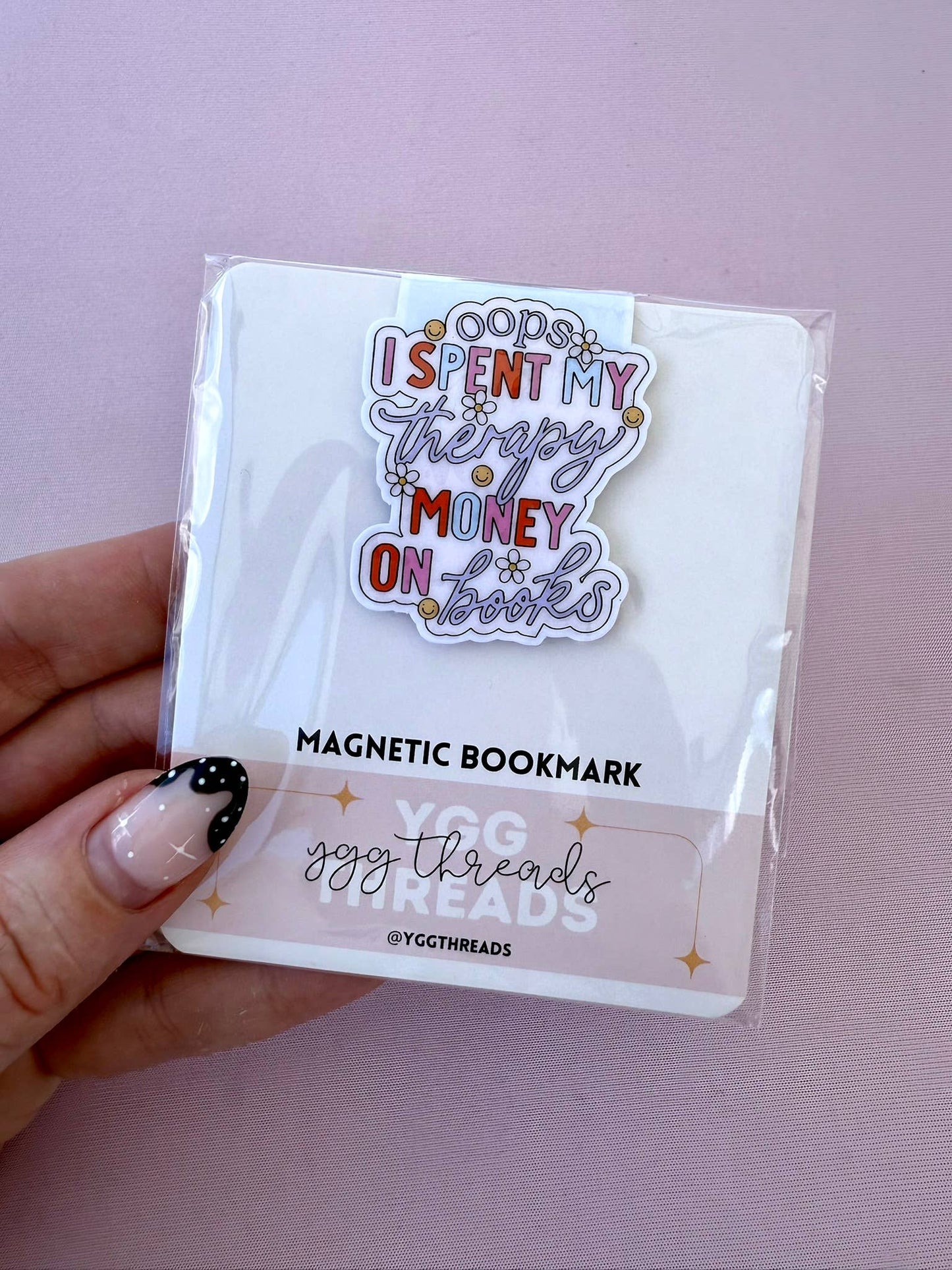 I Spent my Therapy Money Magnetic Bookmark