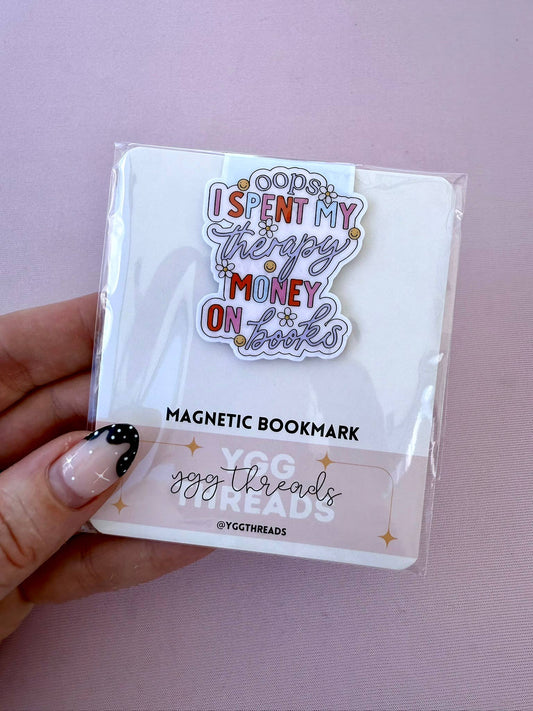 I Spent my Therapy Money Magnetic Bookmark