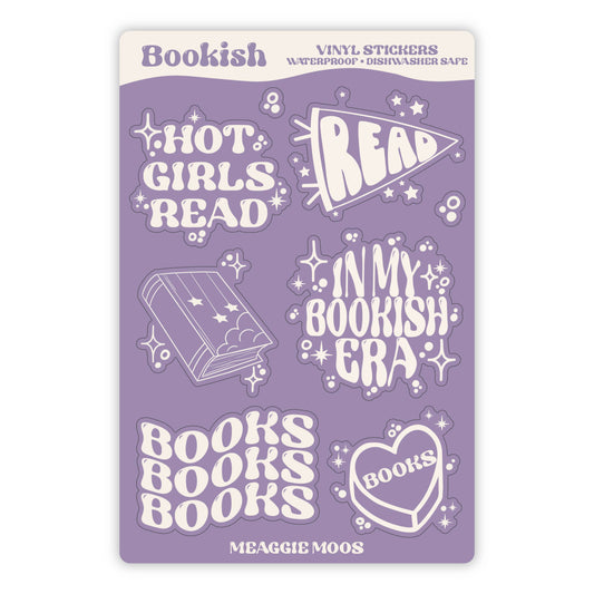 In My Bookish Era Sticker Sheet