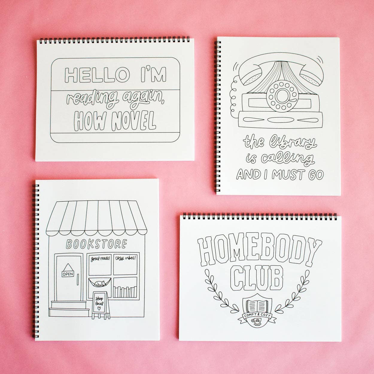 Novel Coloring Book