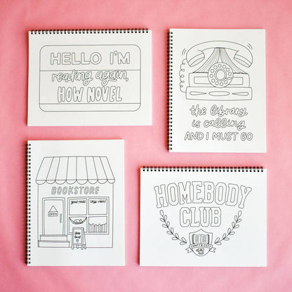 Novel Coloring Book