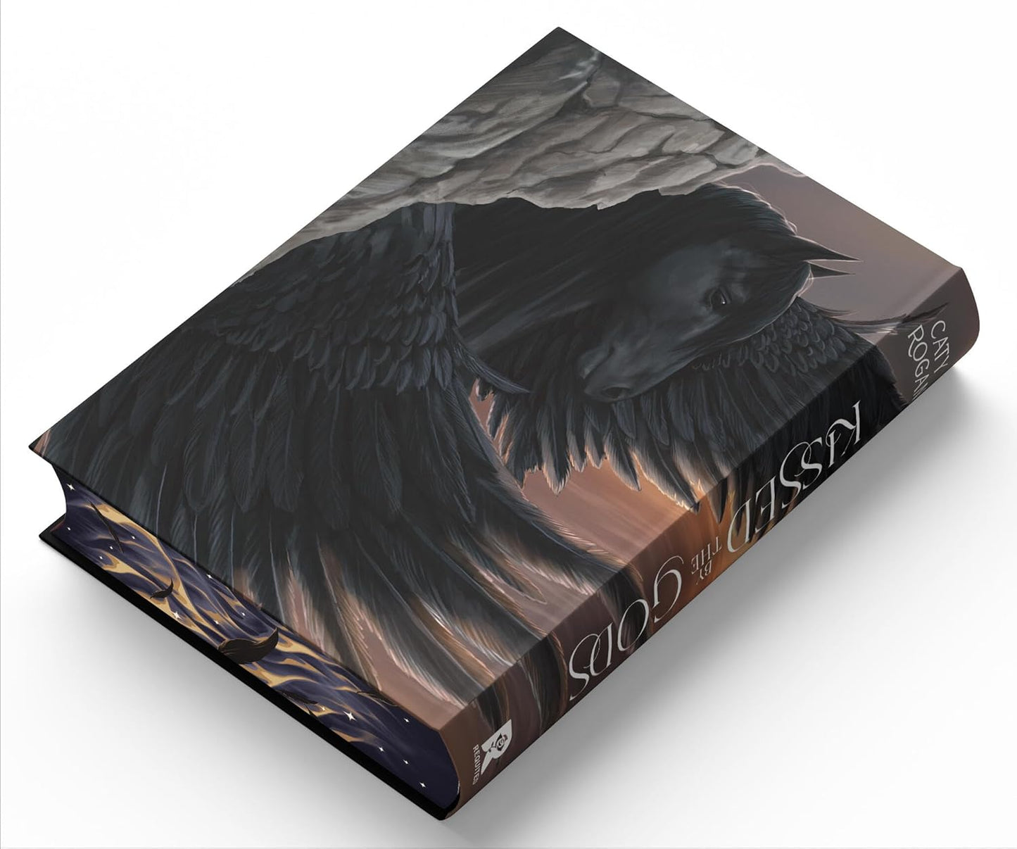 Kissed by the Gods by Caty Rogan (The Eternal Wars Series: Book #1- Deluxe Edition- Hardcover))