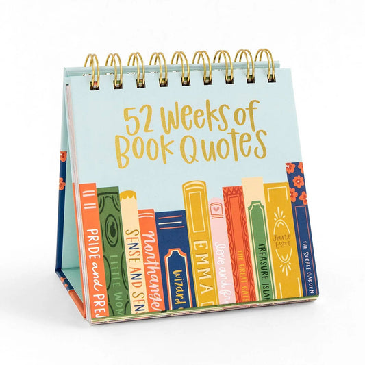 52 Weeks of Book Quotes Calendar