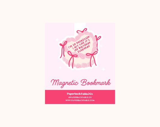 TTPD Cake Magnetic Bookmark