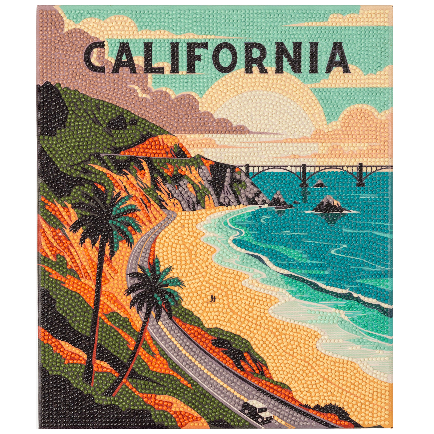 California Diamond Art Kit