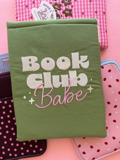 Book Club Babe Book/E-Reader Sleeve