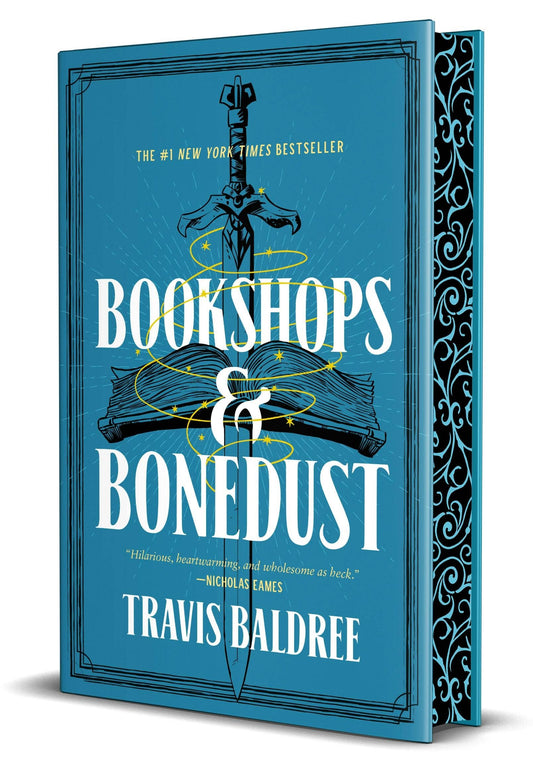 Bookshops & Bonedust by Travis Baldree (Legends & Lattes: Book #2- Deluxe Edition- Hardcover)