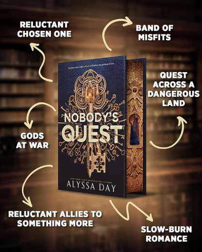Nobody's Quest by Alyssa Day (The Nobody Chronicles: Book #1- Deluxe Edition: Hardcover)