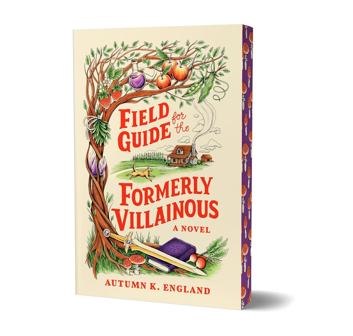Field Guide for the Formerly Villainous by Autumn K England (Deluxe Edition- Paperback)
