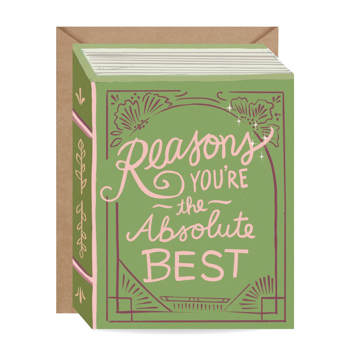 Reasons You're The Best Thank You Card