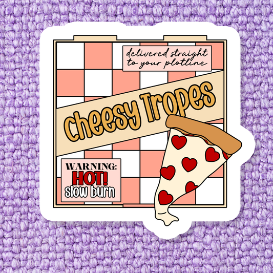 Cheesy Tropes Sticker