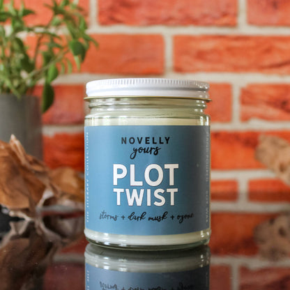 Plot Twist 9 oz Candle