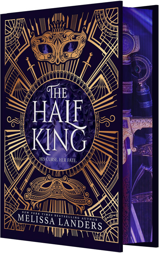 Half King  by Melissa Landers (Deluxe Limited Edition- Hardcover)