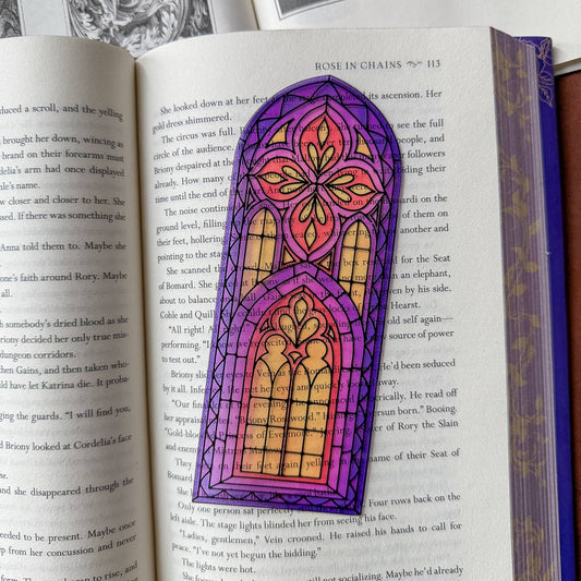 P&G Stained Glass Like Bookmark