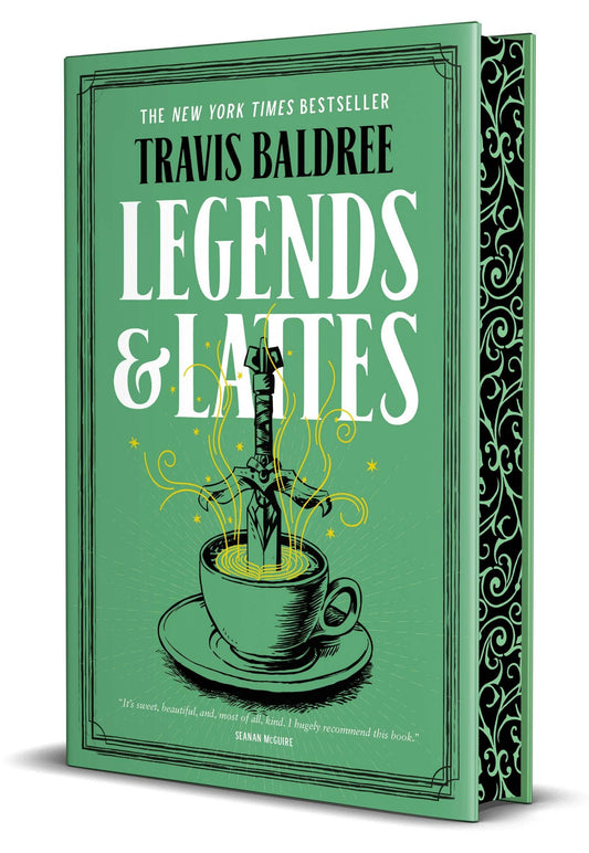 Legends & Lattes by Travis Baldree  (Deluxe Edition-Hardcover)