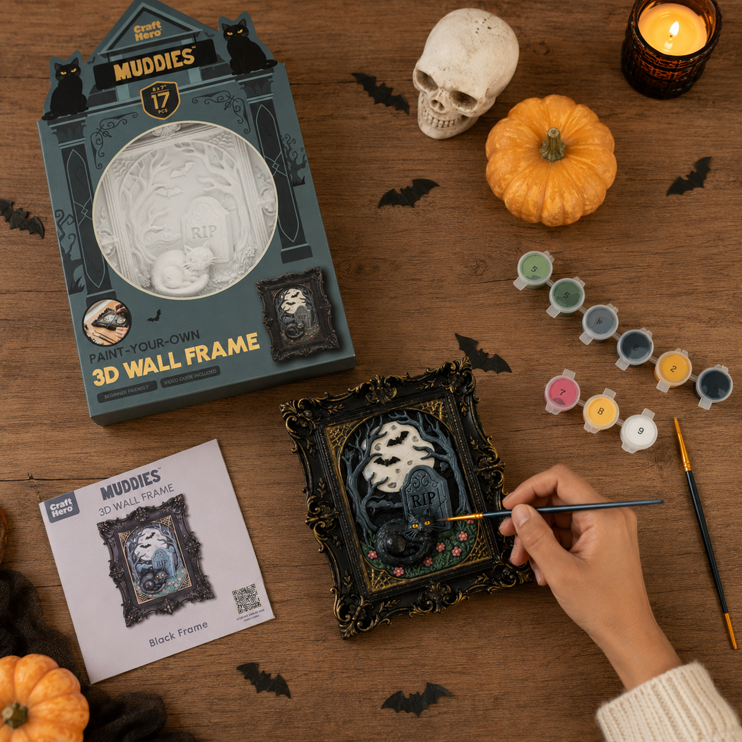 Halloween 3D Paint Kit | Watcher of the Wake | DIY