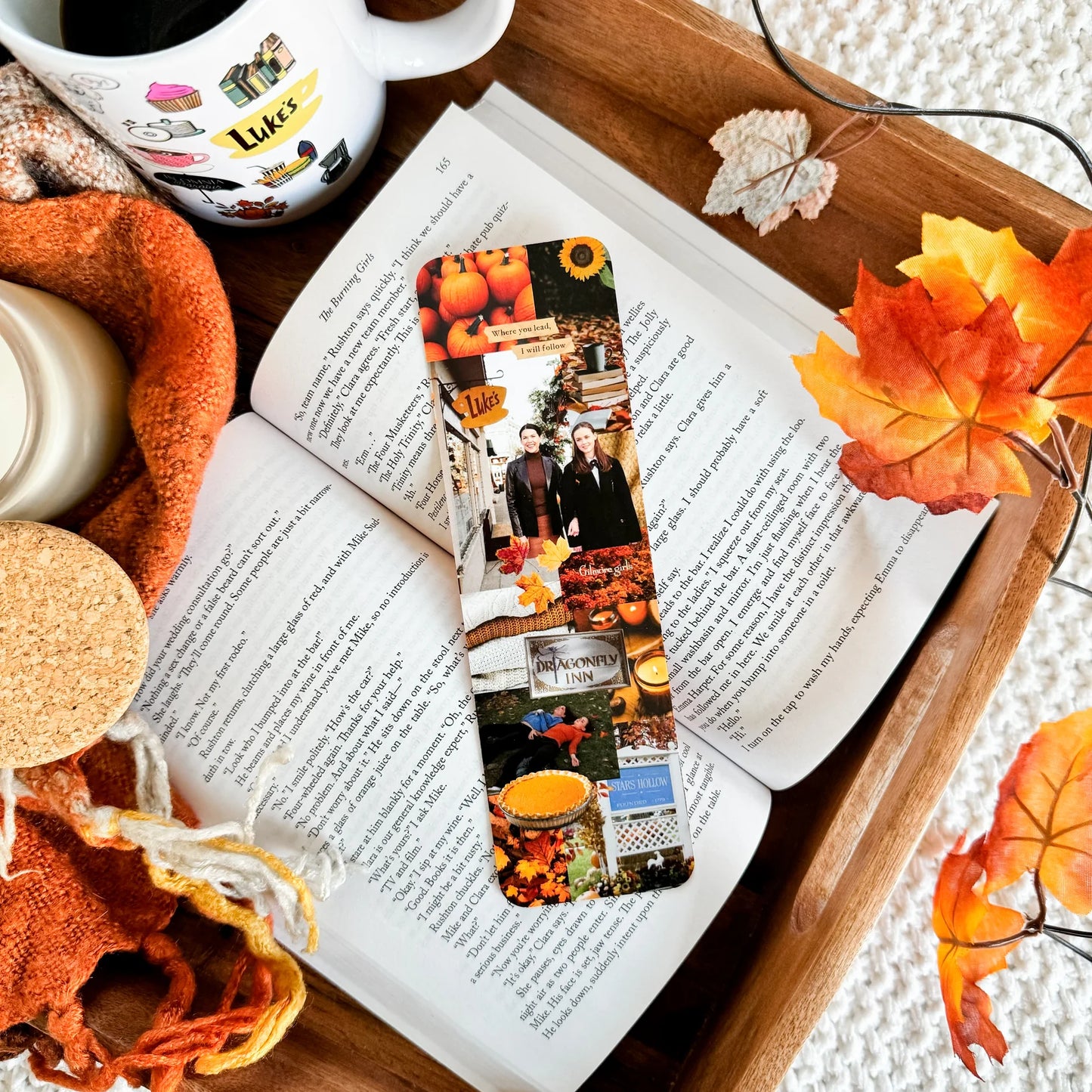 Fall Girls Bookmark