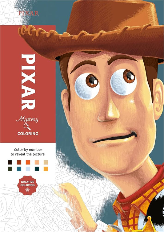 Disney Mystery Coloring: Pixar: A Color by Number Book cover image