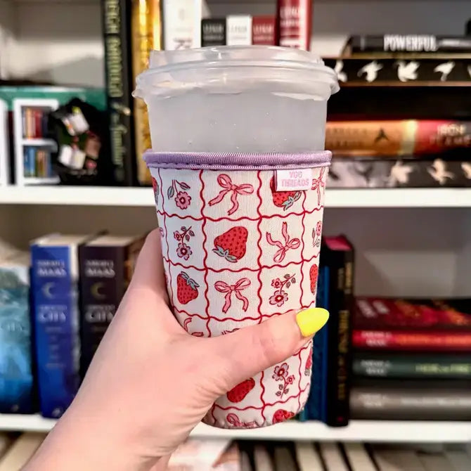 Strawberry Coquette Drink Sleeve