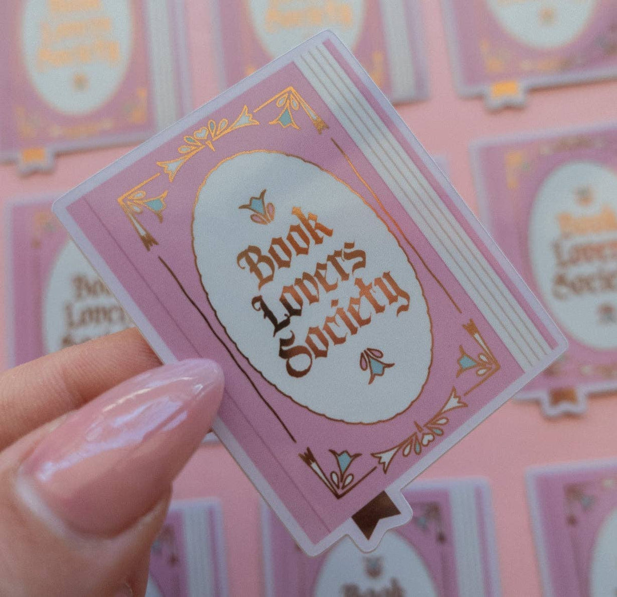 Book Lover Society Sticker