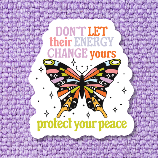 Protect Your Peace Sticker