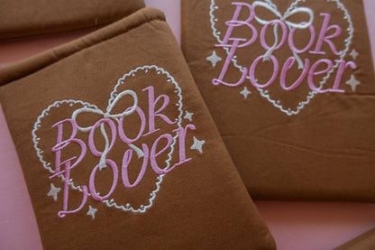 Brown Book Lover Book/E-Reader Sleeve