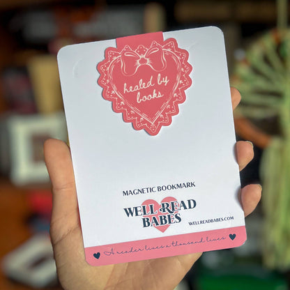 Healed By Books Magnetic Bookmark