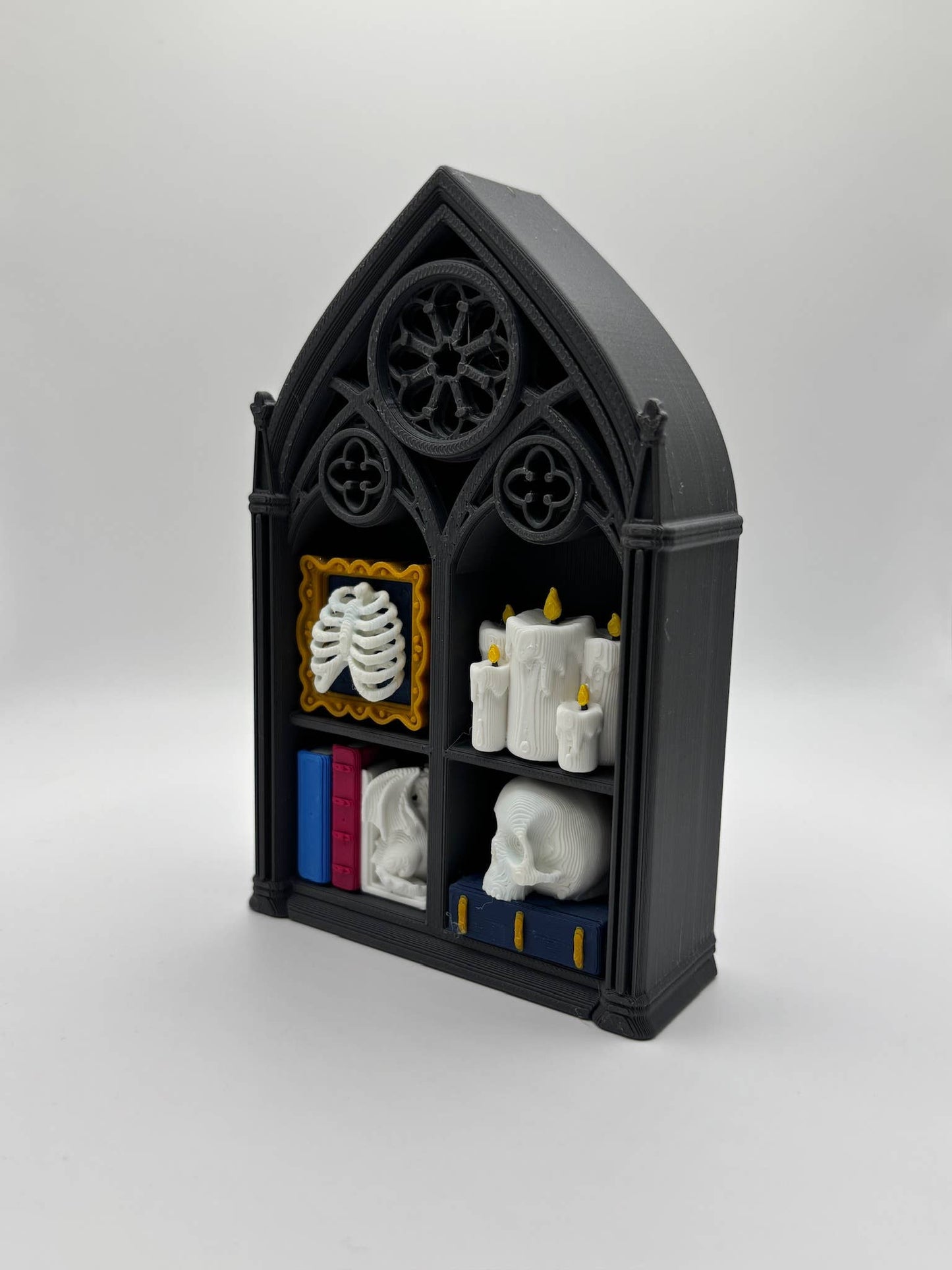 Gothic Bookcase Fidget Clicker