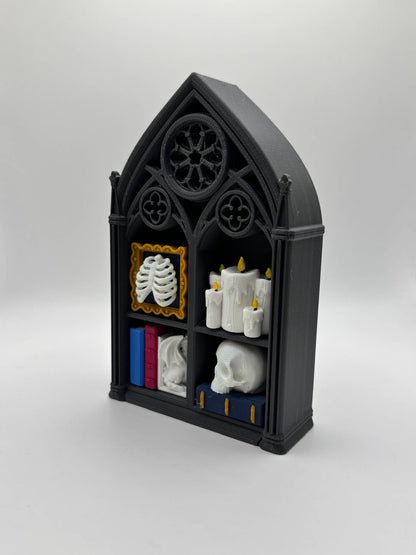 Gothic Bookcase Fidget Clicker