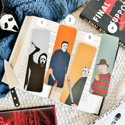 Horror Villains Bookmarks