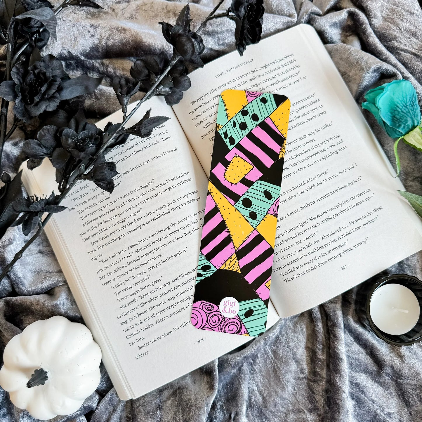 Spooky King & Queen Bookmark