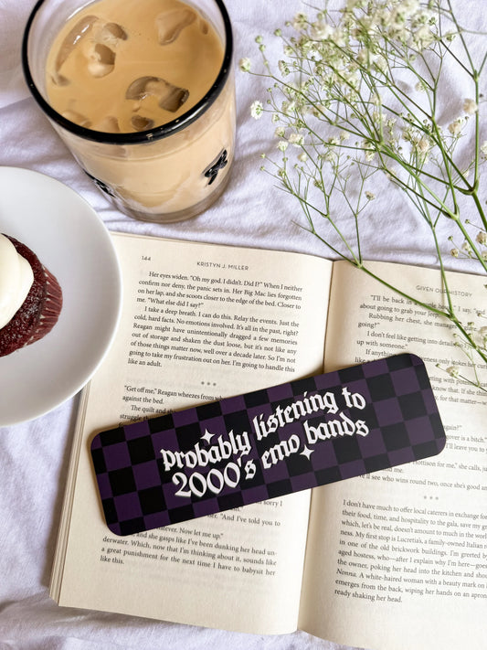 Emo Bands Bookmark